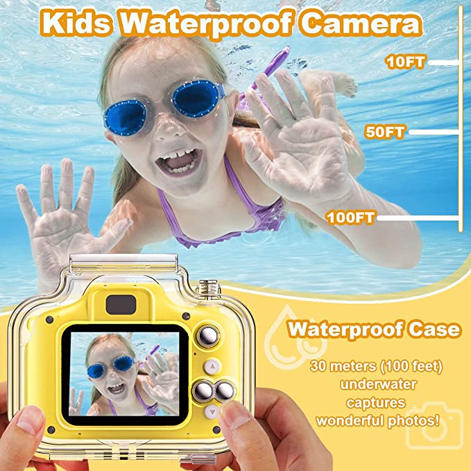 ASIUR Waterproof camera with waterproof case
